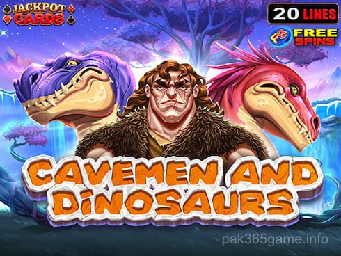 Cavemen and Dinosaurs Game Image